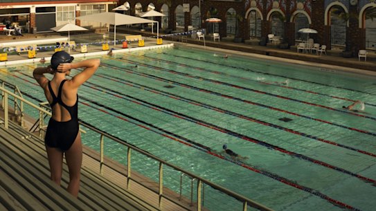 North Sydney Olympic Pool in its heyday.