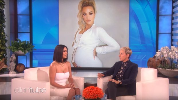 Kim Kardashian West opened up to Ellen DeGeneres.