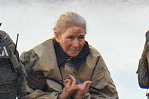 Cilia Flores appeared to have bruising to her face.