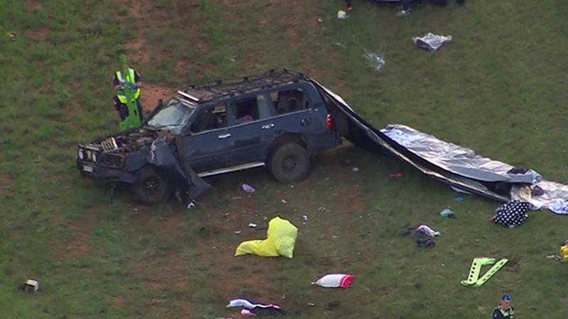 Two children die, six injured in school pick-up tragedy near Bacchus Marsh