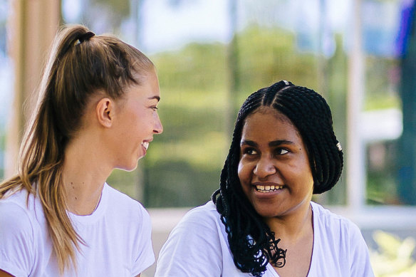 Students at Queensland’s James cook University.