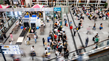 Expert reveals airport etiquette blunders, like not being ready for security.