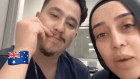 Nurse Sarah Abu Lebdeh (right) has been charged after an antisemitic video was widely circulated on social media.