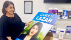Former Labor councillor Carmen Lazar announcing her Liberal candidacy