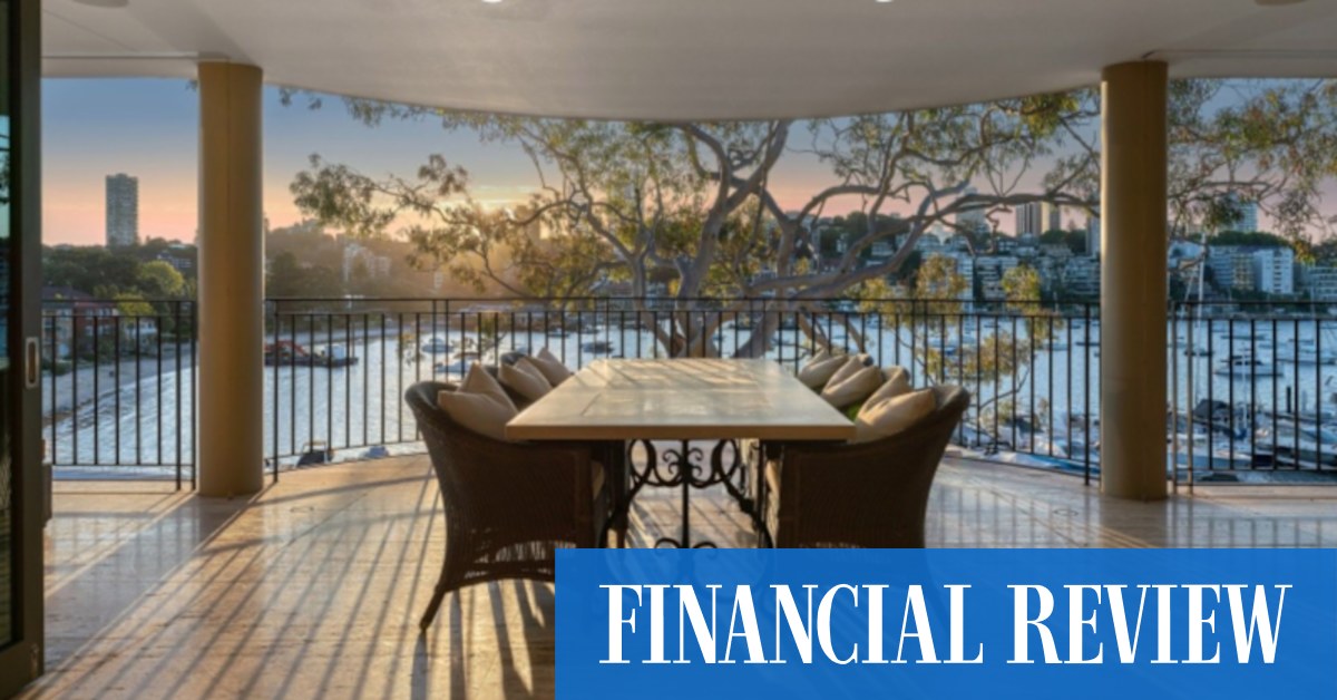 Sydney stockbroker John Bowie Wilson lists his trophy Double Bay apartment for $21m - Vimarsana News