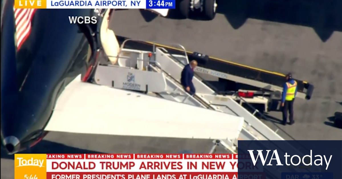 Trump indictment: Former US president arrives in New York to face hush-money charges - Vimarsana News