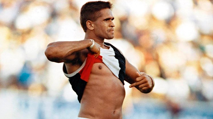 From the Archives, 1993: Nicky Winmar's stand against racism