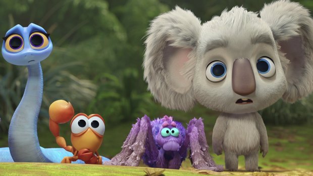 Isla Fisher voices Maddie the taipan, Angus Imrie voices Nigel the scorpion, Guy Pearce is Frank the hairy funnel-web spider and Tim Minchin voices Pretty Boy the koala. 