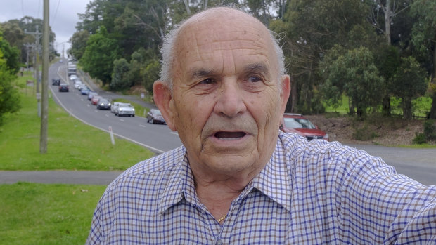 Doncaster resident Joe Stafrace wants the intersection changed.