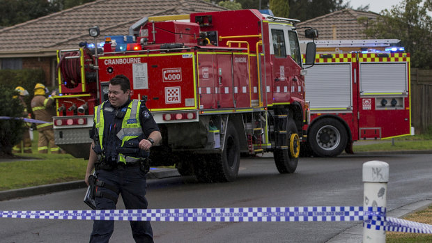 CFA members contained the fire within less than an hour.