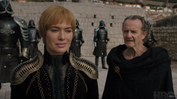 Lena Headey as Cersei Lannister in the final season of Game of Thrones.