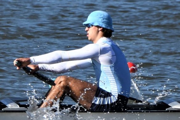 Livingstone was an avid rower with multiple achievements in the sport. 