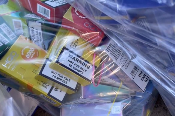 Illegal cigarettes on the black market are on the rise.