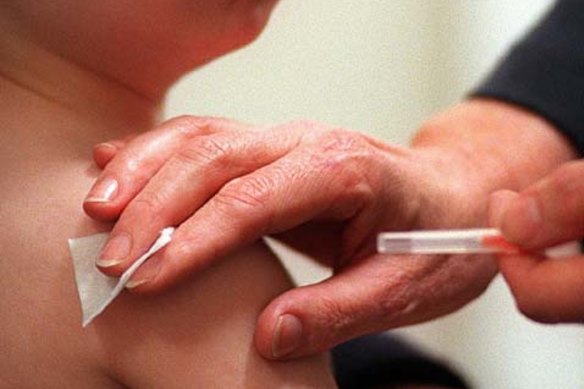 More than 94 per cent of five-year-olds in NSW are vaccinated against measles.