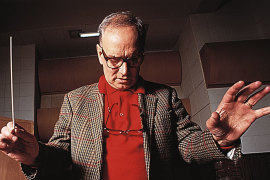The Italian composer Ennio Morricone is the subject of two documentaries, Ennio and Sergio Leone: The Italian Who Invented America.