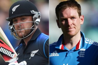 Brendon McCullum and Eoin Morgan - two of international cricket’s thought leaders alongside Pat Cummins.