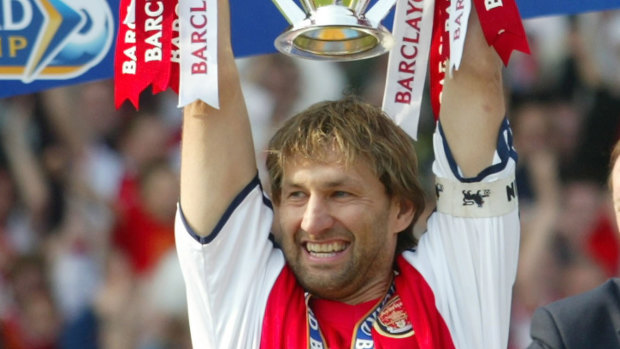 Code switch: Former Arsenal captain Tony Adams will take over the Rugby Football League next year.
