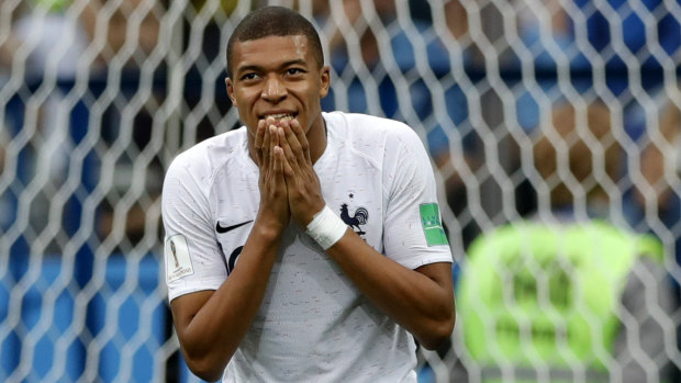 Teen sensation: 19-year-old Kylian Mbappe has been one of the stars of the World Cup.