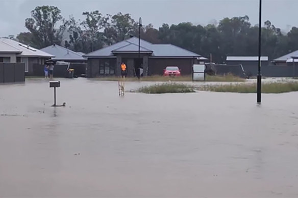 Yea streets underwater.