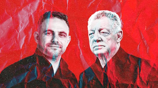 Michael Chammas and Phil Gould