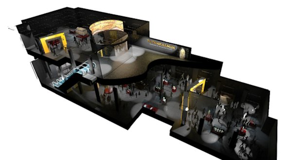 Inside the Australian Museum renovations.