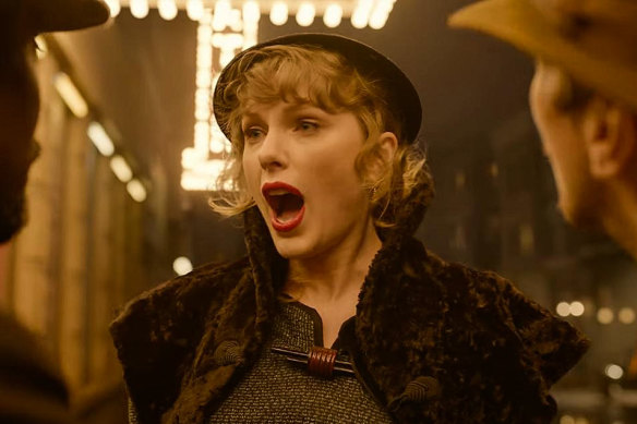 Taylor Swift is part of David O. Russell’s all-star ensemble for the 1930s period comedy, Amsterdam.
