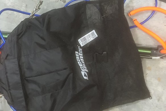 A search is under way after a spearfisher’s gear was found in waters off the NSW South Coast.