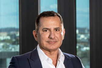 Bank of Queensland CEO George Frazis.