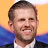 Eric Trump holds a large stake in closely held American Bitcoin, which he co-founded in March.