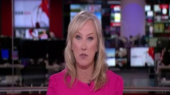 BBC presenter Martine Croxall corrected on-air wording during a news broadcast by replacing the term “pregnant people” with “women”.