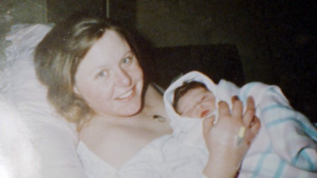 Debbie Fream with baby Jake.