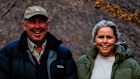 Tim Terry and daughter Anna at The Truffle Farm in Deloraine, Tasmania.