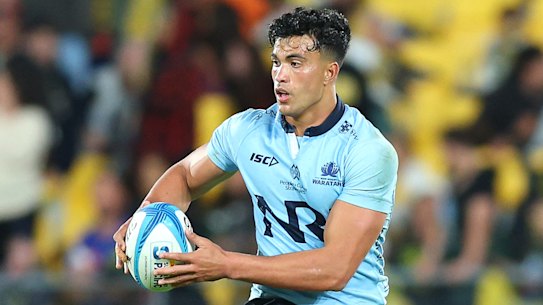 Joseph-Aukuso Suaalii took his game to new heights against the Hurricanes.