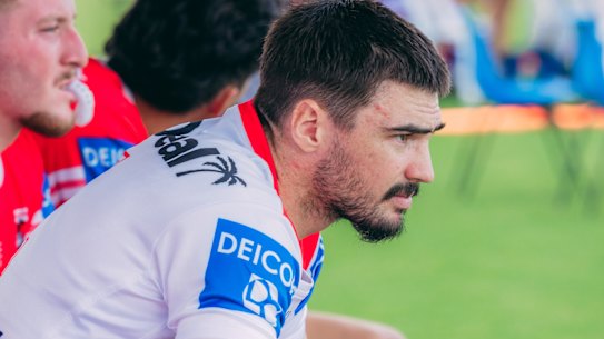 Cody Ramsey plays his first game since 2022 in a NSW Cup trial for St George Illawarra Dragons.