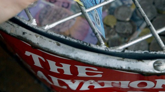 The Salvation Army and the St Vincent De Paul Society will receive cash to help people pay for clothing, petrol, electricity and household expenses.