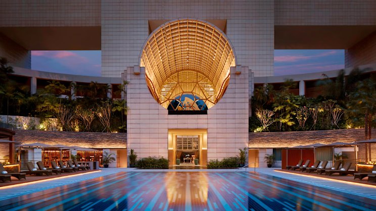 smh.com.au - Anthony Dennis - Luxury hotels don't come more shipshape than this classy Singapore property