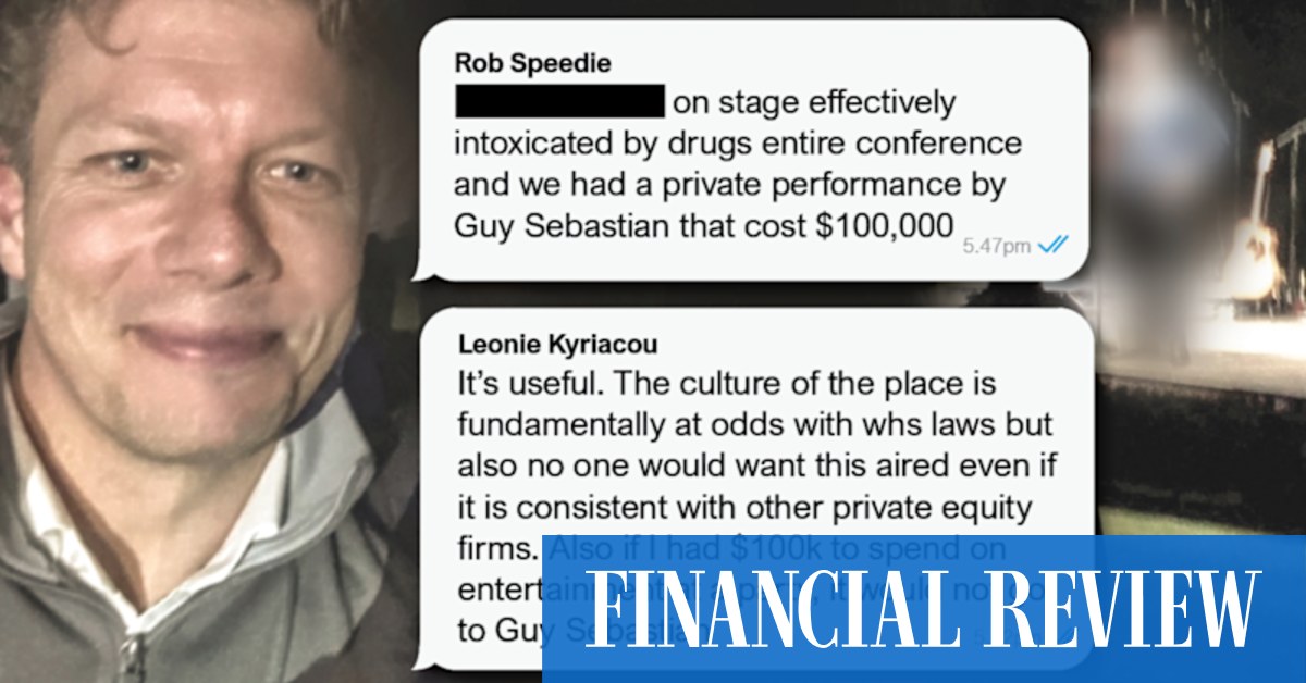 afr.com - Mark Di Stefano - TPG Capital makes secret payment after threat to expose drugs culture