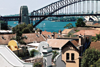 Sydney house prices surged by more than 33 per cent in 2021, on Domain data. 