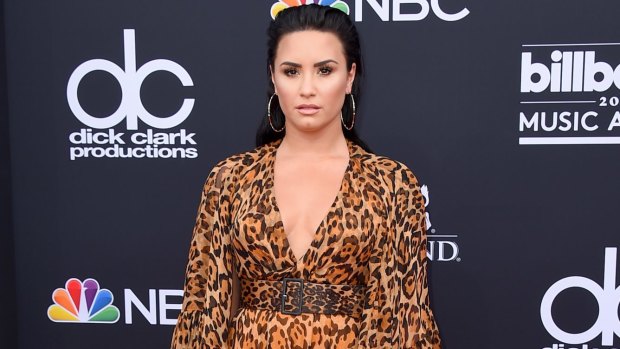 Demi Lovato at the Billboard Music Awards in May. 