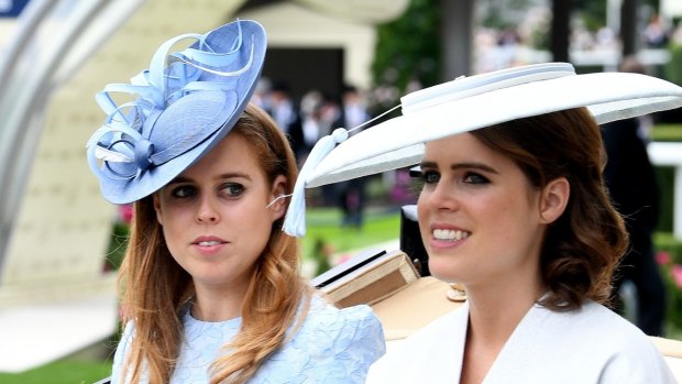 Princess Beatrice (left) and Eugenie (right), in with a chance.