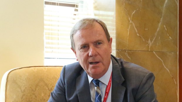 Future Fund chairman Peter Costello criticised NAB's handling of its leadership change.