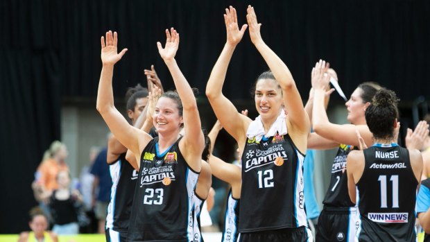 Capitals co-captains Kelsey Griffin and Marianna Tolo are Opals-bound.