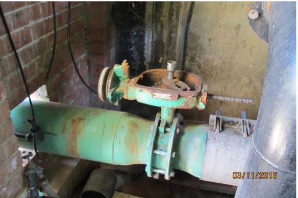 Machinery at the Bombala water filtration facility before upgrades.