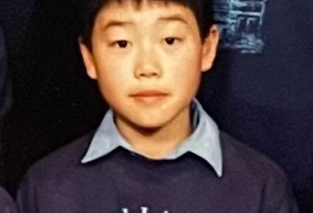 The survivor: Louis Wang, when he was an 11-year-old student at Woollahra Public School.
