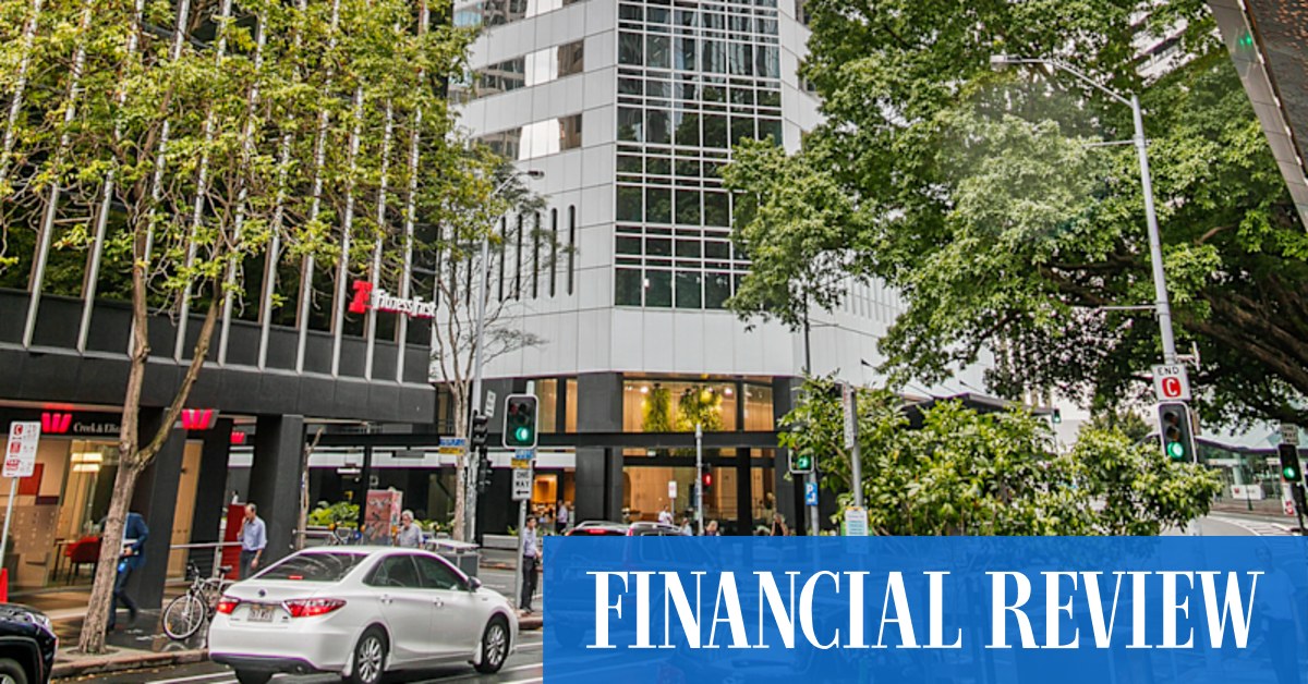 afr.com - Nick Lenaghan - GPT lodges $380m bet on Brisbane's office market recovery