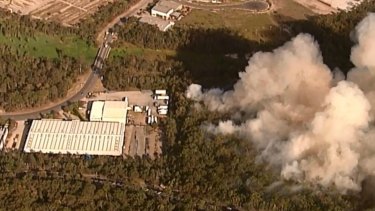 Queensland firefighters are still on scene in Ipswich after a fire had broken out at Camira.