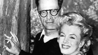 Playwright Arthur Miller with Marilyn Monroe
