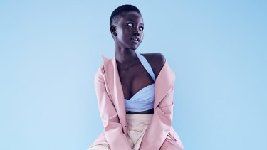 Adut Akech says that growing up, she didn't feel represented by the fashion industry.