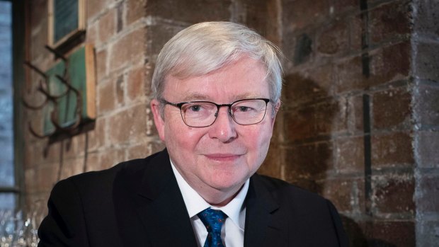 Honoured, Kevin Rudd.