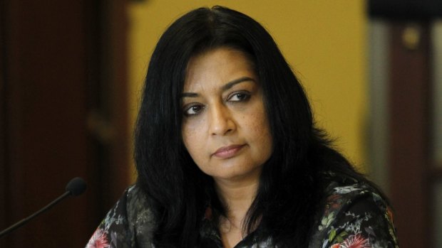 Taking over: Dr Mehreen Faruqi.